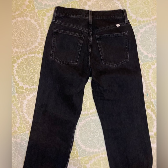 Sunday Best NWOT black high rise straight leg jeans - Picture 12 of 13